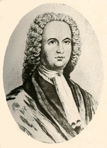 Portrait de James Logan, en perruque et robe judiciaire, portée en Pennsylvanie, 1745, 1937 - Unbekannt