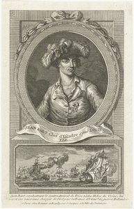 Portrait de Jean Bart 1650-1702, 1694 - Unbekannt