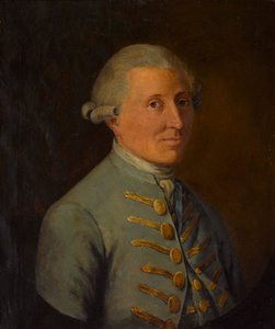 Portrait de Johann Christian Breithaupt 1736-1800, seconde moitié du 18ème siècle