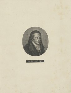 Portrait de Johann Heinrich Pestalozzi 1746-1827, vers 1830 - Unbekannt
