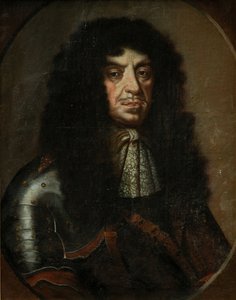 Portrait de Jean II Casimir Vasa 1609-1672, roi de Pologne et grand-duc de Lituanie, seconde moitié du XVIIe siècle - Unbekannt
