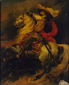 Portrait de Josias Rantzau 1609-1650, en tant que maréchal de France, vers 1834 - Unbekannt