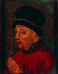 Portrait du roi Jean Ier de Portugal 1357-1433, début XVe siècle