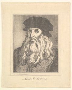 Portrait de Léonard de Vinci de Caricatures par Léonard de Vinci, d