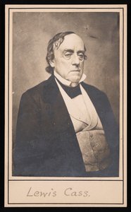 Portrait de Lewis Cass 1782-1866, avant 1866 - Unbekannt