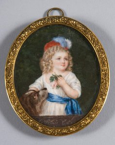 Portrait de Louis-Charles, Prince Royal de France, 19ème siècle