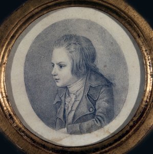Portrait de Louis-Charles, prince royal de France 1785-1795, début des années 1790
