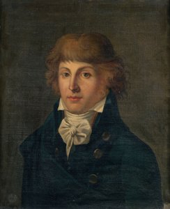 Portrait de Louis Antoine de Saint-Just 1767-1794, après 1767 - Unbekannt