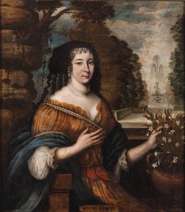 Portrait de Madeleine de Scudéry 1607-1701, 17ème siècle - Unbekannt