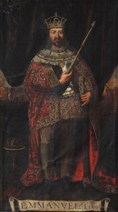Portrait de Manuel Ier de Portugal 1469-1521, 1495 - Unbekannt