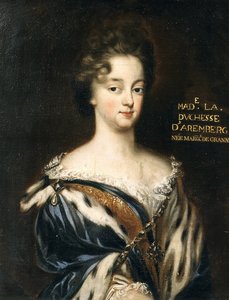 Portrait de Maria Enrichetta del Carretto 1671-1744, Marquise de Grana et Savona, vers 1700