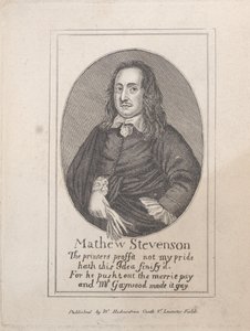 Portrait de Mathew Stevenson, fin du 18ème-début du 19ème siècle - Unbekannt