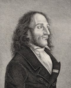 Portrait de Niccolò Paganini 1782-1840, vers 1830