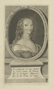 Portrait de Ninon de Lenclos - Unbekannt