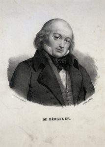 Portrait de Pierre-Jean de Béranger 1780-1857 - Unbekannt