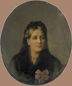 Portrait de la princesse Maria Alexandrovna Dolgorukaya, née Apraxina 1816-1892, seconde moitié du 19e siècle - Unbekannt