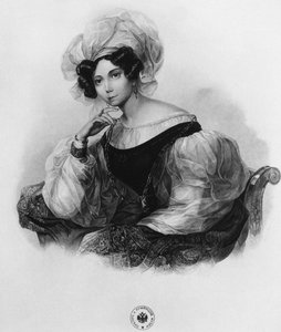 Portrait de la princesse Zinaida Alexandrovna Volkonskaya 1792-1862 - Unbekannt