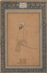 Portrait de Sayyid Amir Khan, seconde moitié du 17ème siècle