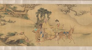 Portrait de Shaoyu en guise de Liu Ling