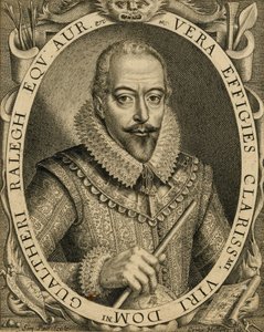 Portrait de Sir Walter Raleigh, 1596 - Unbekannt