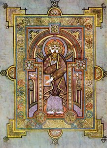 Portrait de Saint Matthieu, 800 après J.-C., 20e siècle - Unbekannt