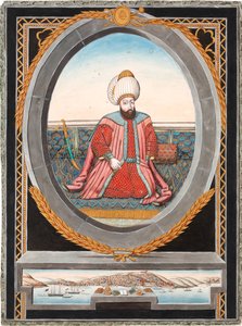 Portrait du sultan Murad II 1404-1451 - Unbekannt