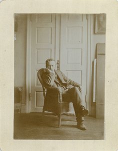 Portrait de Vilhelm Hammershøi 1864-1916 - Unbekannt
