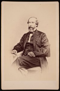 Portrait de Walter Lenox 1817-1874, avant 1874 - Unbekannt