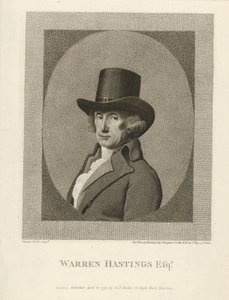 Portrait de Warren Hastings - Unbekannt