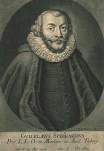 Portrait de Wilhelm Schickard 1592-1635 - Unbekannt