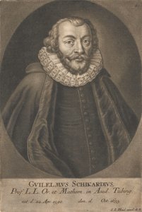 Portrait de Wilhelm Schickard 1592-1635 - Unbekannt