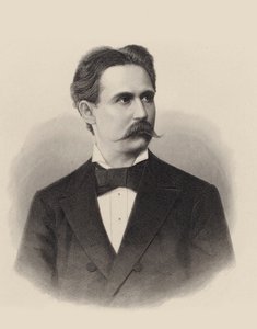 Portrait du pianiste et compositeur Xaver Scharwenka 1850-1924, vers 1880 - Unbekannt