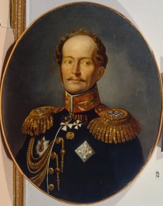 Portrait du Général Adjoint Karl Karlovich Merder 1787-1834, années 1820 - Unbekannt