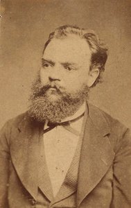 Portrait du compositeur Antonin Dvorak 1841-1904, vers 1880 - Unbekannt