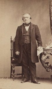 Portrait du compositeur Franz Lachner 1803-1890, vers 1850 - Unbekannt