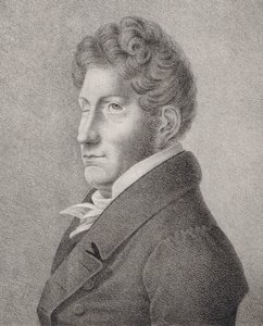 Portrait du compositeur Friedrich Kuhlau 1786-1832 - Unbekannt