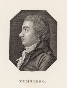 Portrait du compositeur Johann Rudolf Zumsteeg 1760-1802, vers 1800 - Unbekannt