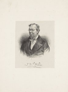 Portrait du compositeur Johann Wilhelm Wilms 1772-1847, 1835