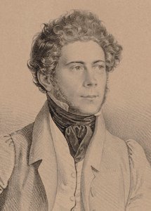 Portrait du compositeur Joseph Lanner 1801-1843, 1830