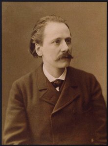 Portrait du compositeur Jules Massenet 1842-1912, années 1890