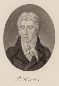 Portrait du compositeur Peter von Winter 1754-1825
