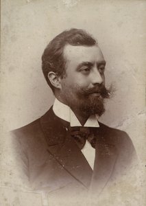 Portrait du compositeur et organiste Alfred Tofft 1865-1931, 1898 - Unbekannt
