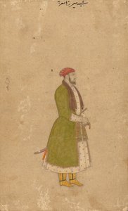 Portrait du courtisan Mirza Muizz, c. 1680-1700