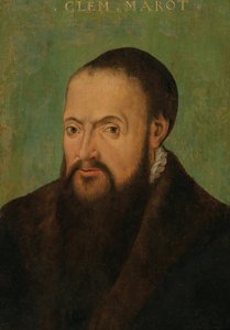 Portrait du poète Clément Marot 1496-1544, première moitié du 16ème siècle
