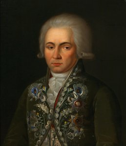 Portrait du poète Gavrila R. Derzhavin 1743-1816, années 1790 - Unbekannt