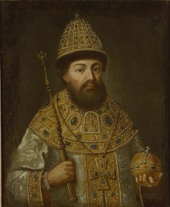 Portrait du tsar Alexis Ier Mikhaïlovitch de Russie, 1629-1676, vers 1675 - Unbekannt