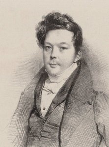 Portrait du compositeur Auguste-Mathieu Panseron 1796-1859, 1820 - Unbekannt