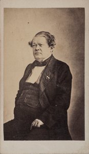 Portrait du compositeur Auguste-Mathieu Panseron 1796-1859, vers 1855 - Unbekannt