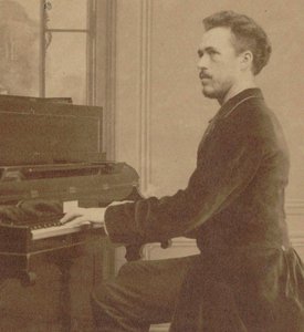 Portrait du compositeur Benjamin Godard 1849-1895, 1882
