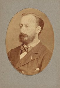 Portrait du compositeur Camille Saint-Saëns 1835-1921, vers 1880